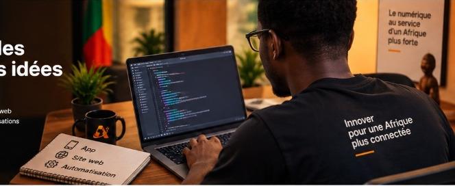 Ingénieur logiciel Afrikult au travail